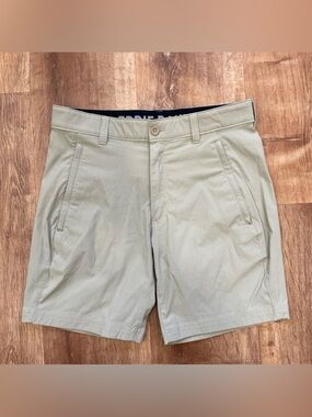 Eddie Bauer Horizon Guide Wander Shorts Mens 32 Hiking Nylon Khaki Lightweight
